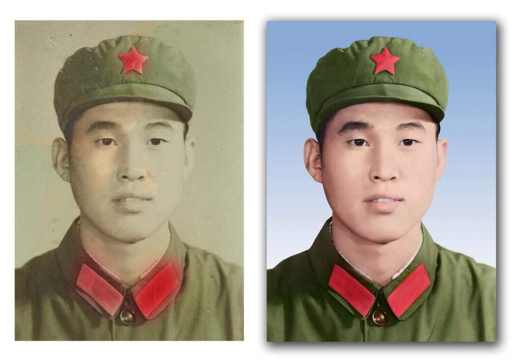 台儿庄破损照片修复-18